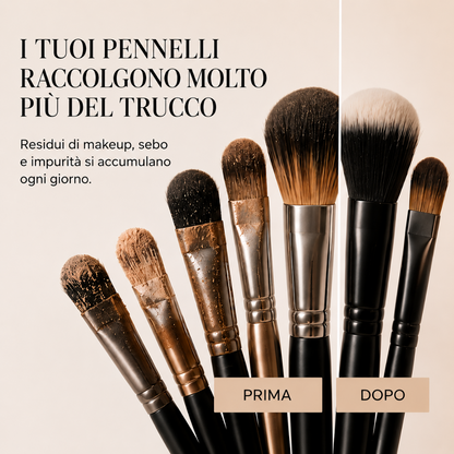 Macchina elettrica per pulire pennelli per trucco