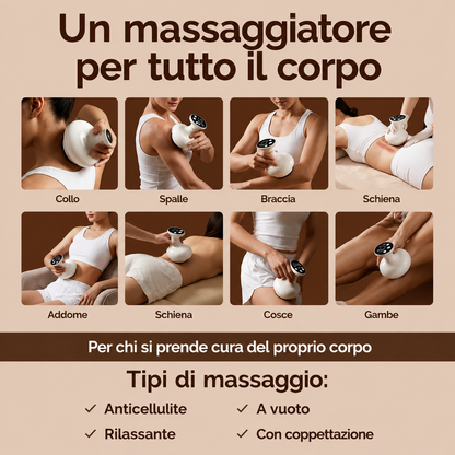 Lumera Body Sculpt Pro™ – Massaggiatore Corpo a Vuoto con Calore