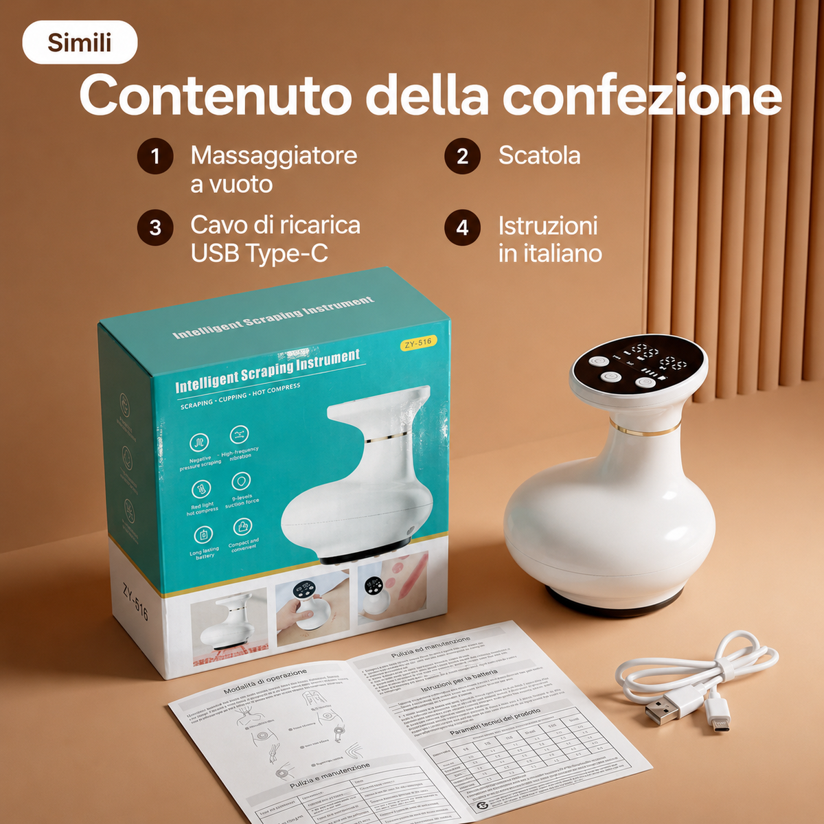 Lumera Body Sculpt Pro™ – Massaggiatore Corpo a Vuoto con Calore