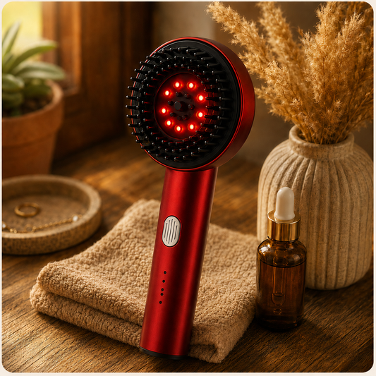 Massaggiatore LED per capelli e cuoio capelluto